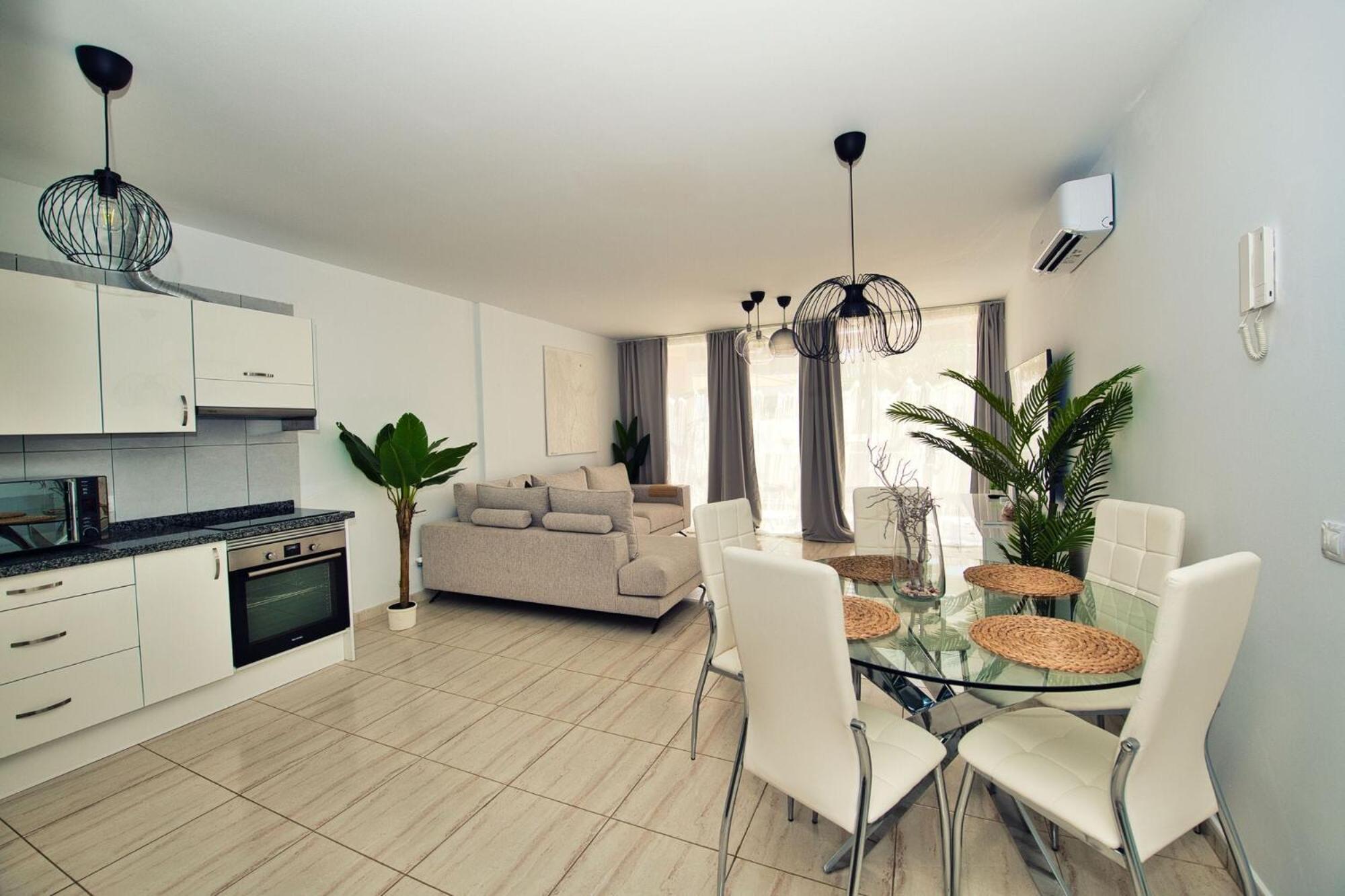 Ocean View Perfect Sunset Apartment, 4 Rooms 137M2, Wifi & Bbq 圣米格尔德阿沃纳 外观 照片