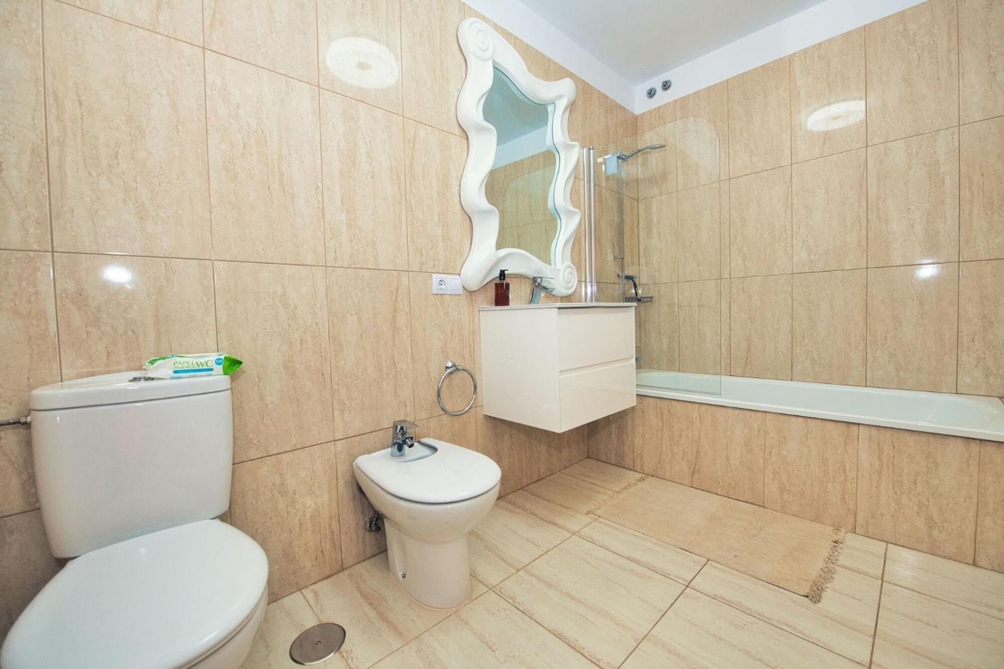 Ocean View Perfect Sunset Apartment, 4 Rooms 137M2, Wifi & Bbq 圣米格尔德阿沃纳 外观 照片