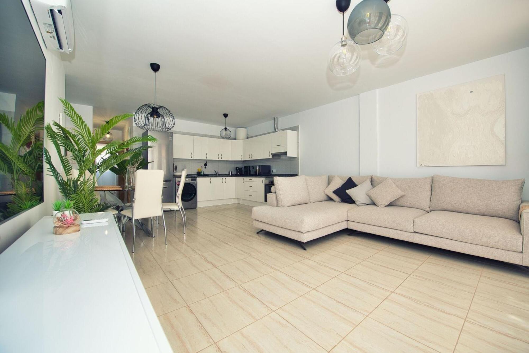 Ocean View Perfect Sunset Apartment, 4 Rooms 137M2, Wifi & Bbq 圣米格尔德阿沃纳 外观 照片